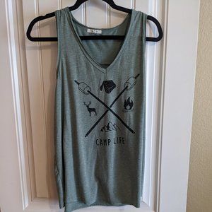 Camp Life tank top size XL Maurcies